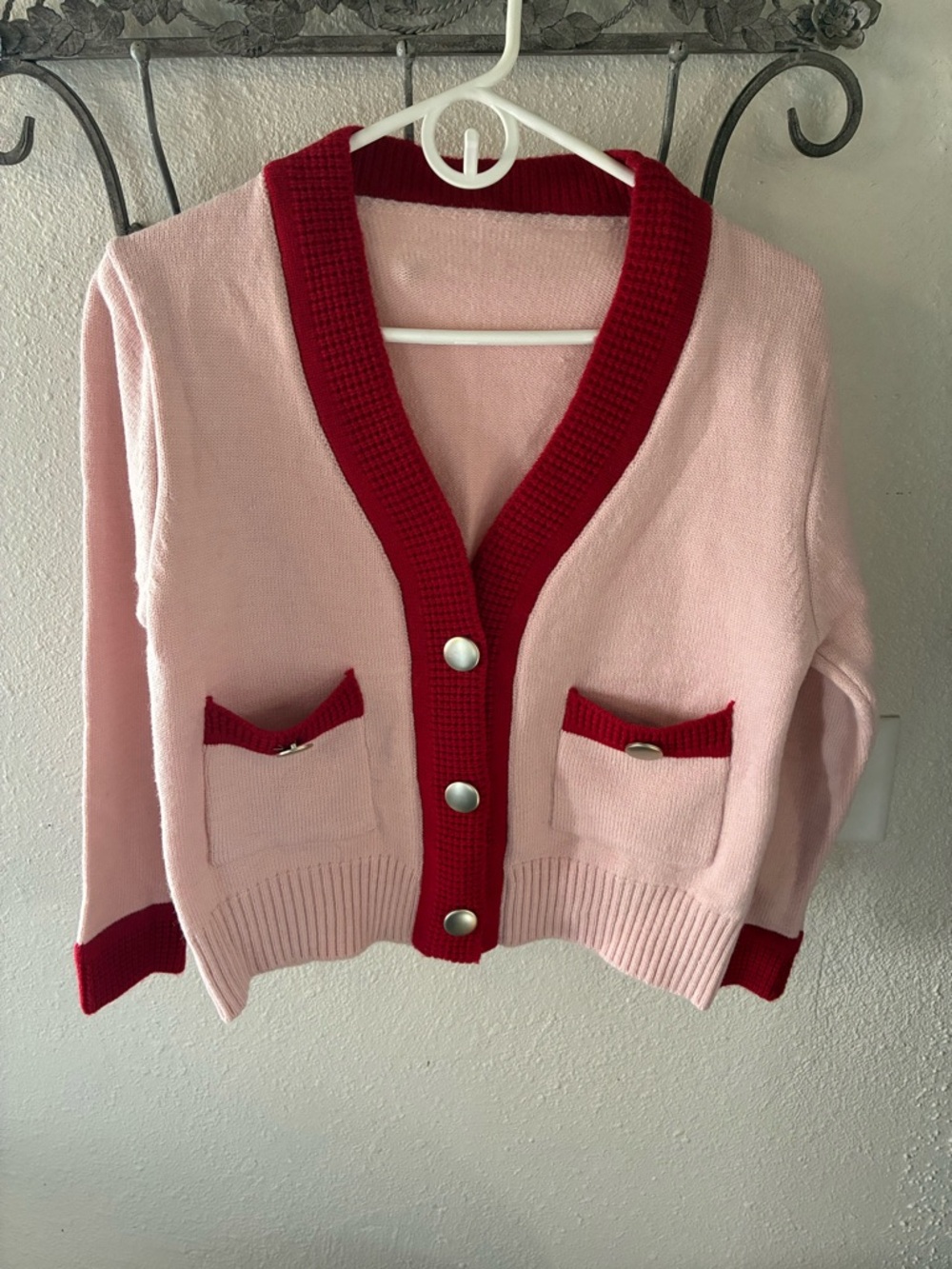 Chicwish Vee Neck Cardigan Sweater
